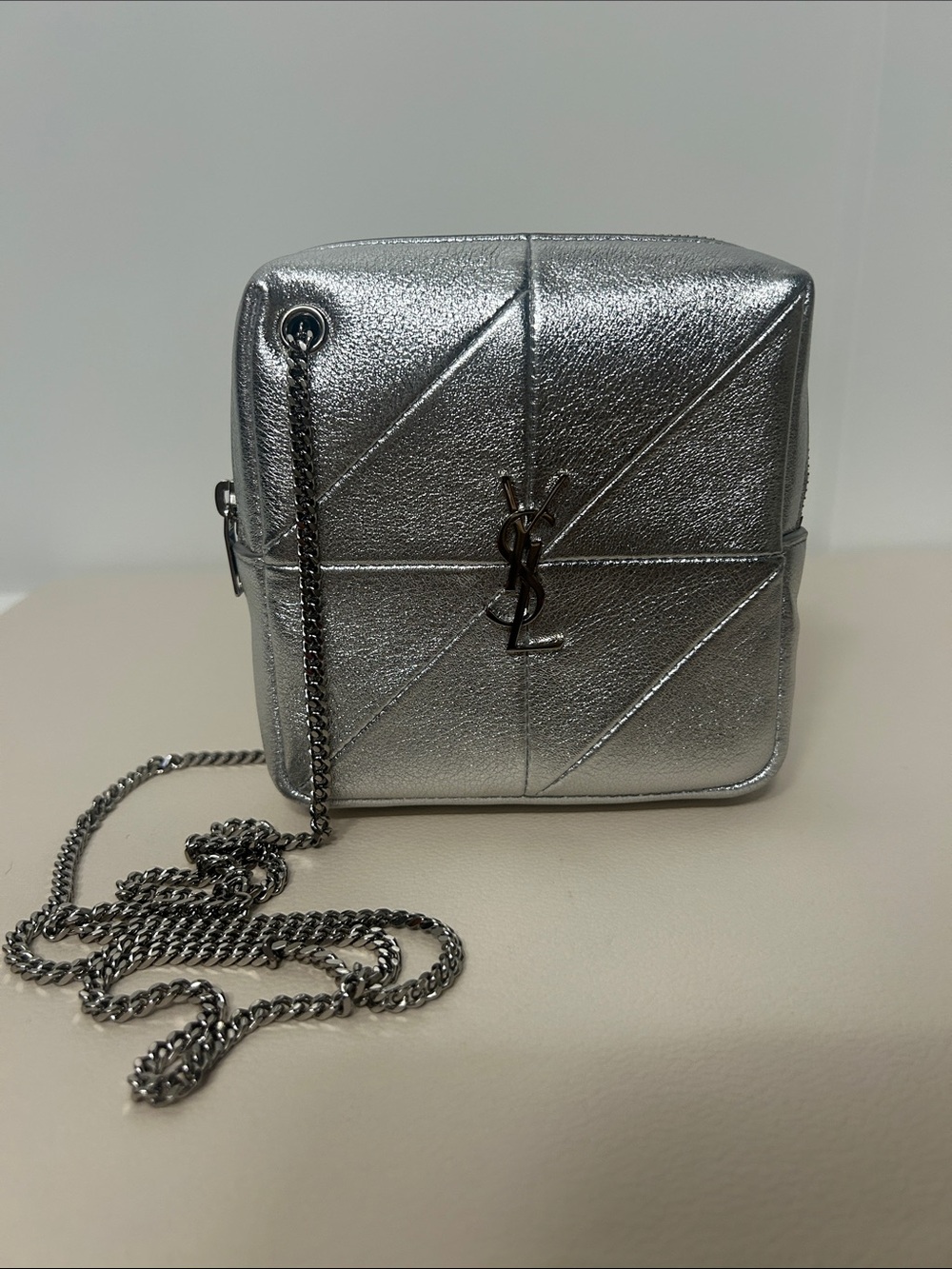 Saint Laurent Jamie Square mini bag with chain